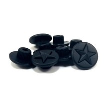 8pcs Wheel Star Rivets Black Plastic For Kmc Xd Series Xd809 Riot 8pcs Wheel Star Rivets Black Plastic For Kmc Xd Series Xd809 Riot