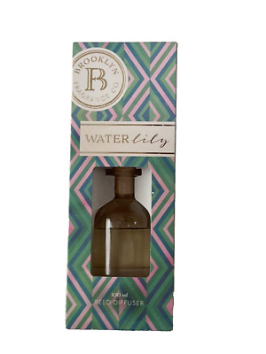 BROOKLYN FRAGRANCE CO. REED DIFFUSER   WATER LILY   3.4 fl.oz / 100ml  