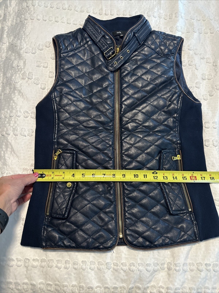 【Quilted Vest】 Night Blue Eddie Bauer Women's River Blue Navy Quilted Vest