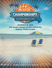 2015 Big South Basketball Conference Tournament Program 03-08MAR AG19 Myrtle 