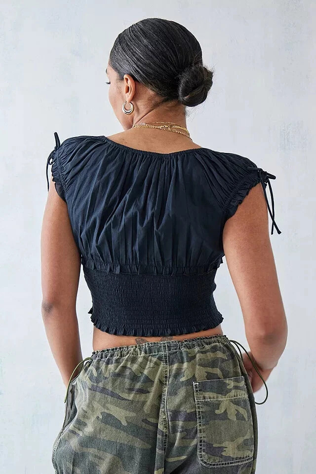 Urban Outfitters Vintage Nova Blouse Top L 10 Women's Casual