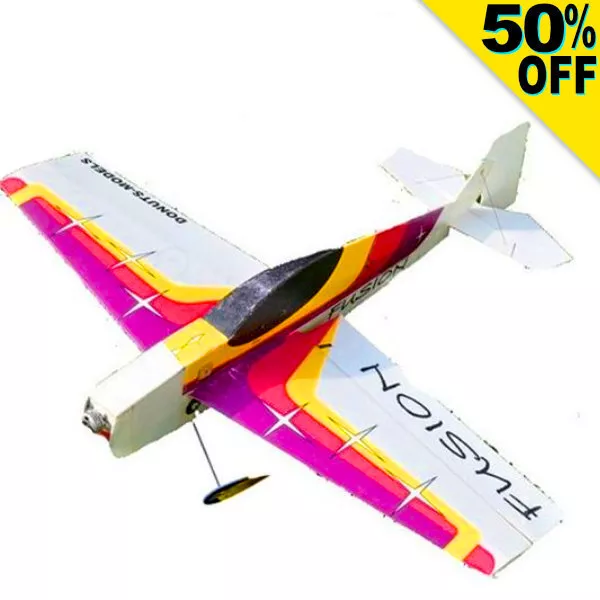 Donuts Models Fusion F3P Aerobatic Indoor Plane 890mm