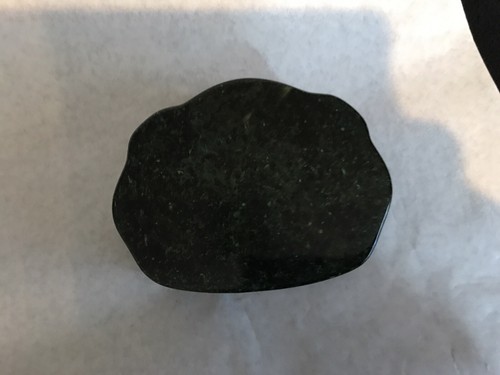 Fedoskino handbemalte russische Lackbox grüner Lack mit roter Farbe innen - Bild 10 von 13