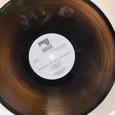 WINDHAM HILL Records GUITAR Sampler (1988, Translucent) 12'' Vinyl Record LP - EX
