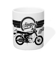Tasse Kaffeetasse S51 Suhl Simson DDR Ostdeutschland Ossi Zweirad VEB Moped Mofa