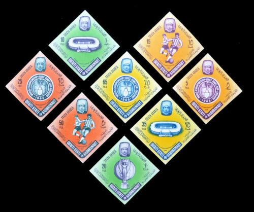 Football Saudi Arabian Stamps