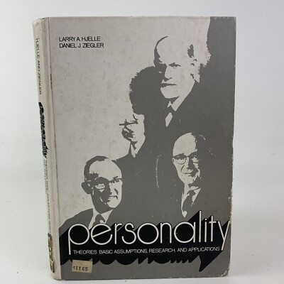 Personality Hardcover Book Theories Basic Assumptions, Research, and Application