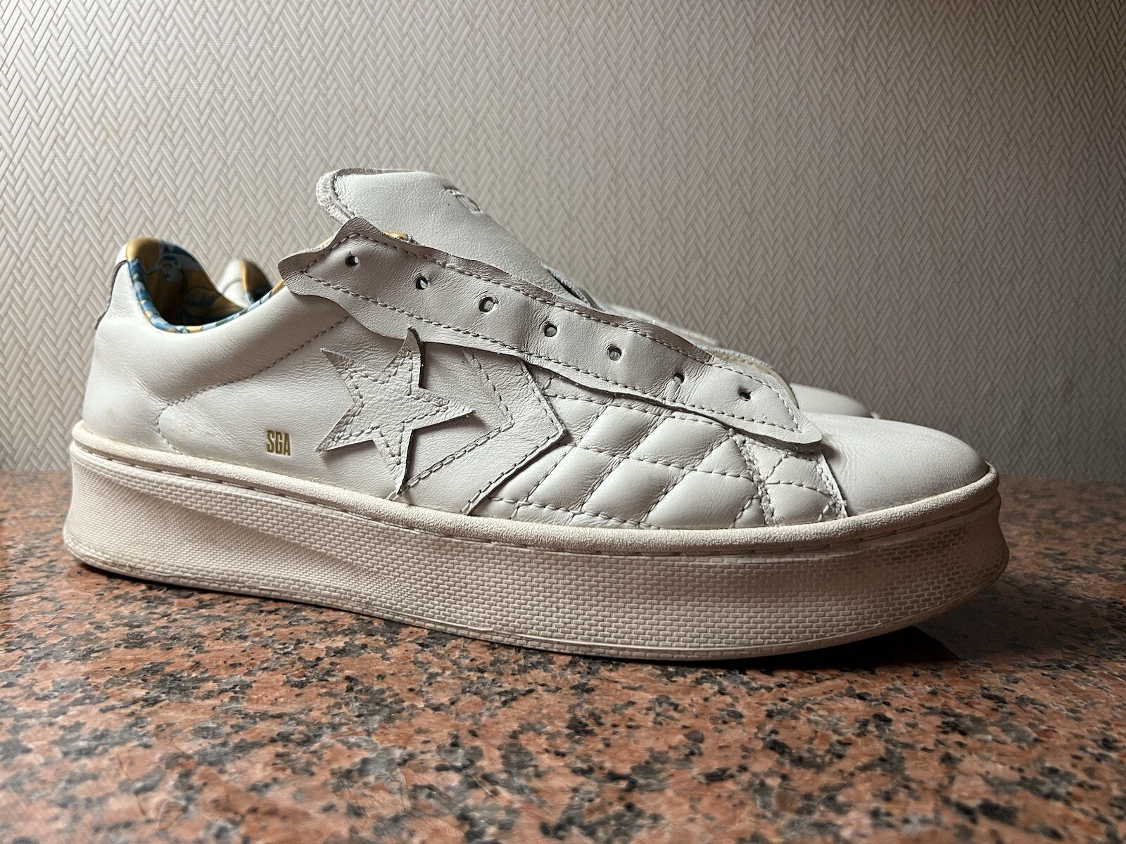 Rare Sz 13 Converse Shai Gilgeous-Alexander Pro Leather Lift