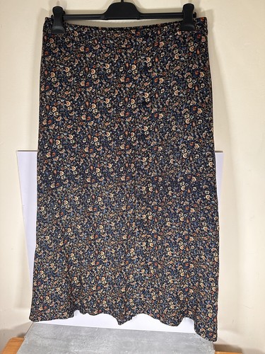 grette hjort long ditsy floral skirt size eu44 uk16 lined cottagecore