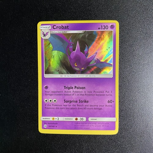 Crobat 56/149 Holo Rare Pokemon TCG Card NM-MT | eBay
