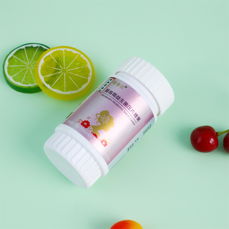 Cranberry Probiotic Tablets Chewable Female Intimate Probiotic Tablets