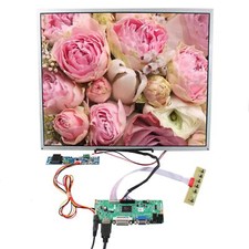 DVI VGA HD LCD Controller Board 19 in 1280x1024 1000cd LCD High Brightness