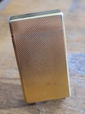 Briquet ancien Molectric 88 by Colibri plaqué or 