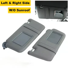 2pcs For Toyota Camry 2007-2011 Gray Sun Visor Pair Left & Right 2.4 2.5 3.5L
