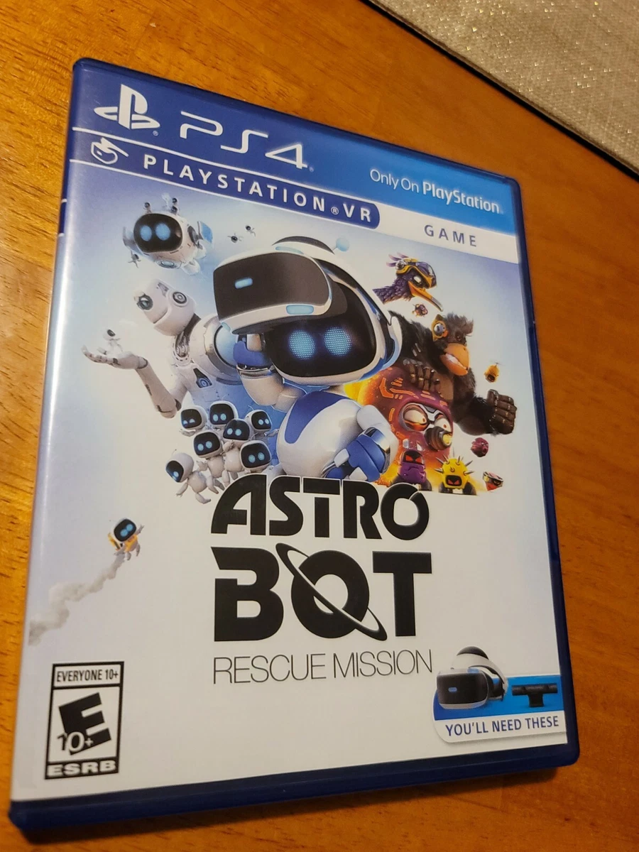 Astro Bot Rescue Mission PlayStation 4 2018 Adult Owned