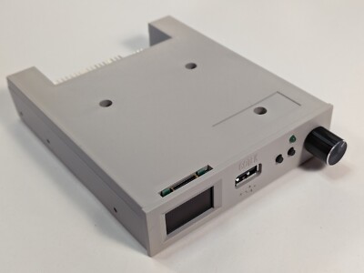 Lecteur Gotek FlashFloppy 3.42 Pour Amiga, OLED + Rotary, AT32F435, Neuf