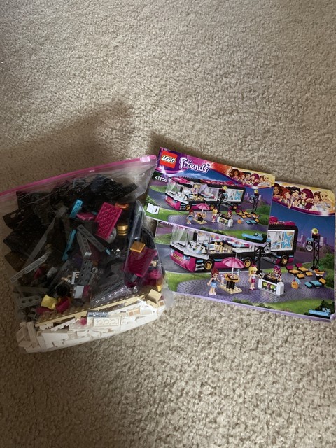 lego friends rock star bus