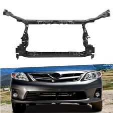 Core Radiator Support Assembly For Toyota Corolla 09-13 Black Steel TO1225283