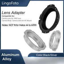 Metal Lens Adapter Universal M42 Lens Adapter for Arriflex Arri PL Mount Camera