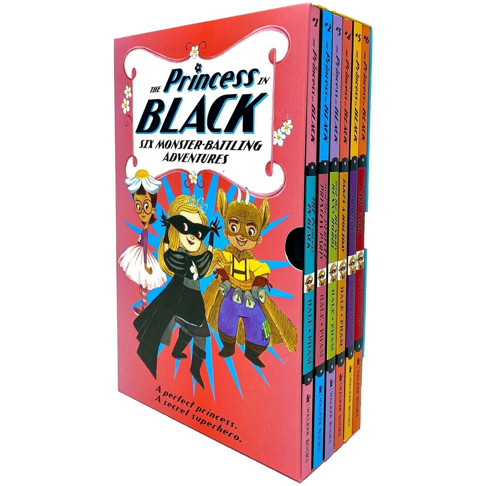 The Princess in Black 6 Monster-Battling Adventures Books Collection Box Set NEW