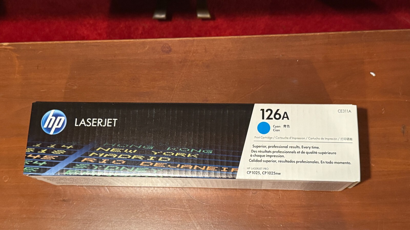 HP LaserJet 126A Cyan Toner Cartridge High-Yield Replacement-image