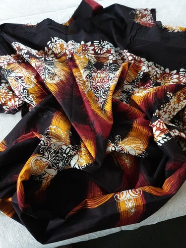 π»3m Batik Fabric stunning NEW - Picture 2 of 9