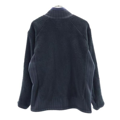 uniform experiment made in Japan Fleece jacket 2 Navy system Men's - Picture 2 of 9