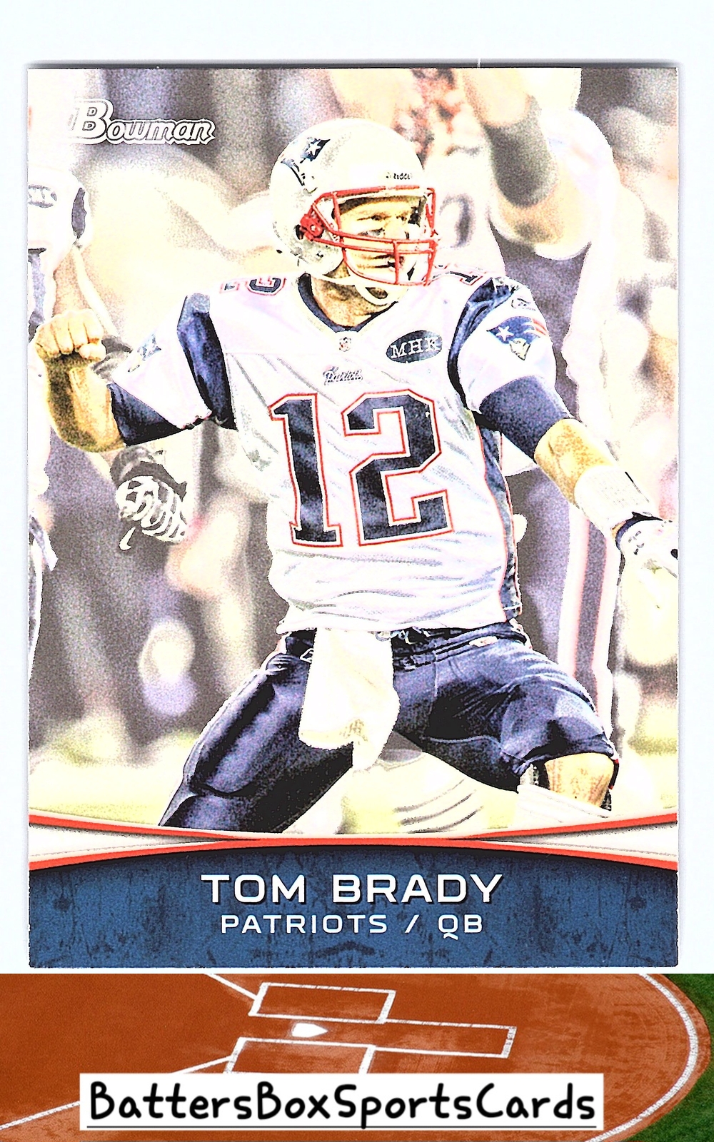 2012 Bowman #50 Tom Brady