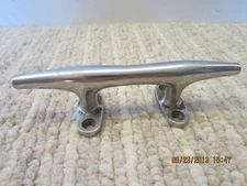 MARITIME, SALVAGED, BRASS, BOAT OR DOCK CLEAT