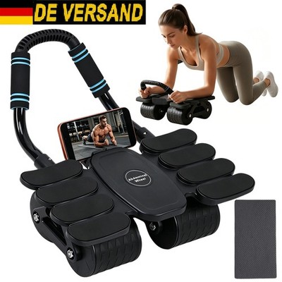 Bauchroller Automatisches Rebound Bauchrad Bauchtrainer Plank AB Roller Wheel