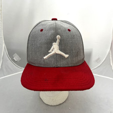 Air Jordan Hat Men Red Embroidered Logo Jumpm...