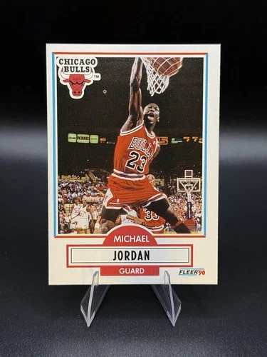 1990-91 Fleer Michael Jordan #26 Chicago Bulls Basketball