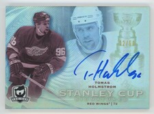 2009-10 UD The Cup Stanley Signatures Tomas Holmstrom Auto 12/50 #SC-TH