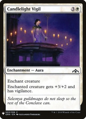 1x Candlelight Vigil MTG Mystery Booster NM Magic Regular