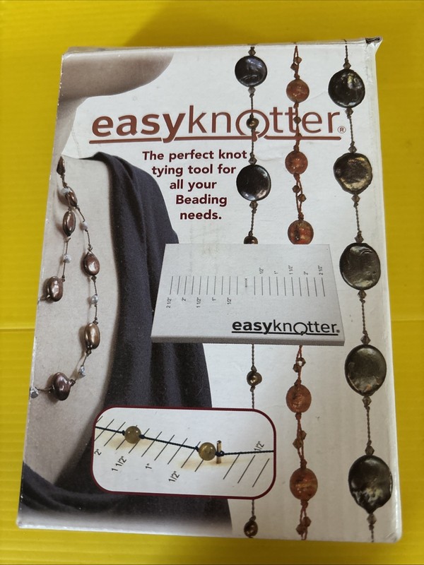 New- Easy Knotter Tool For Jewelery Making Beading