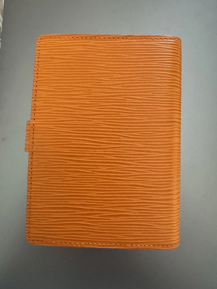 louis vuitton agenda Epi Leather Orange Color PM - Image 2 of 4