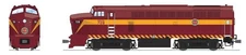 Broadway HO 7705 Baldwin RF16 Sharknose A - w/Sound & DCC DM&IR #7309