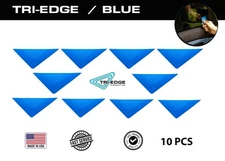 Window Tint Tools Tri-Edge Blue 10 Pcs