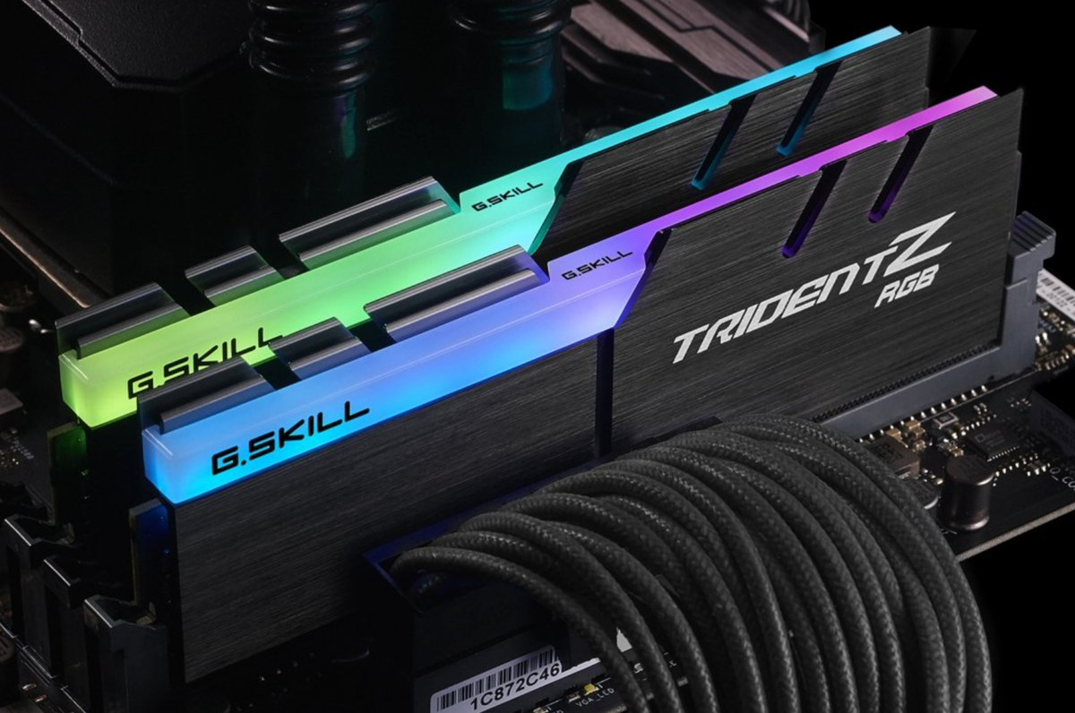 G. SKILL Trident Z RGB 16GB (2 x 8GB) PC4-28800 (DDR4-3600) Memory