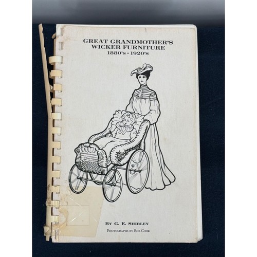 Great Grandmothers Wicker Furniture 1880s-1920s GE Shirley 1981 Reference Book