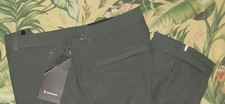 LULULEMON Forest Green ABC Classic Fit Trouser Pants 36 x 32 NWT