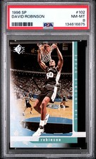 1996 SP David Robinson #102 PSA 8