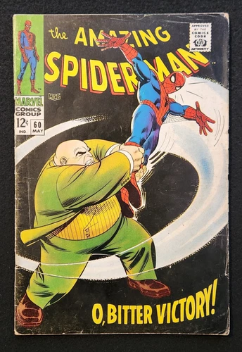 Amazing Spider-Man #60 (1968) GD/VG Silver Age Marvel Comics Lee Romita KINGPIN