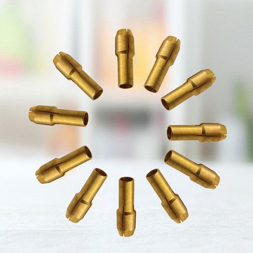 11PCS Per Set 0.5-3.2mm Size Electric Grinder Cross Drill Chuck Brass Chuck - Picture 2 of 11