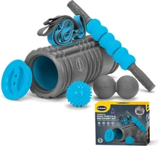 Dr. Scholl's 5 in 1 Essential Home Stretch & Recovery Kit - At Home Massage  NEW