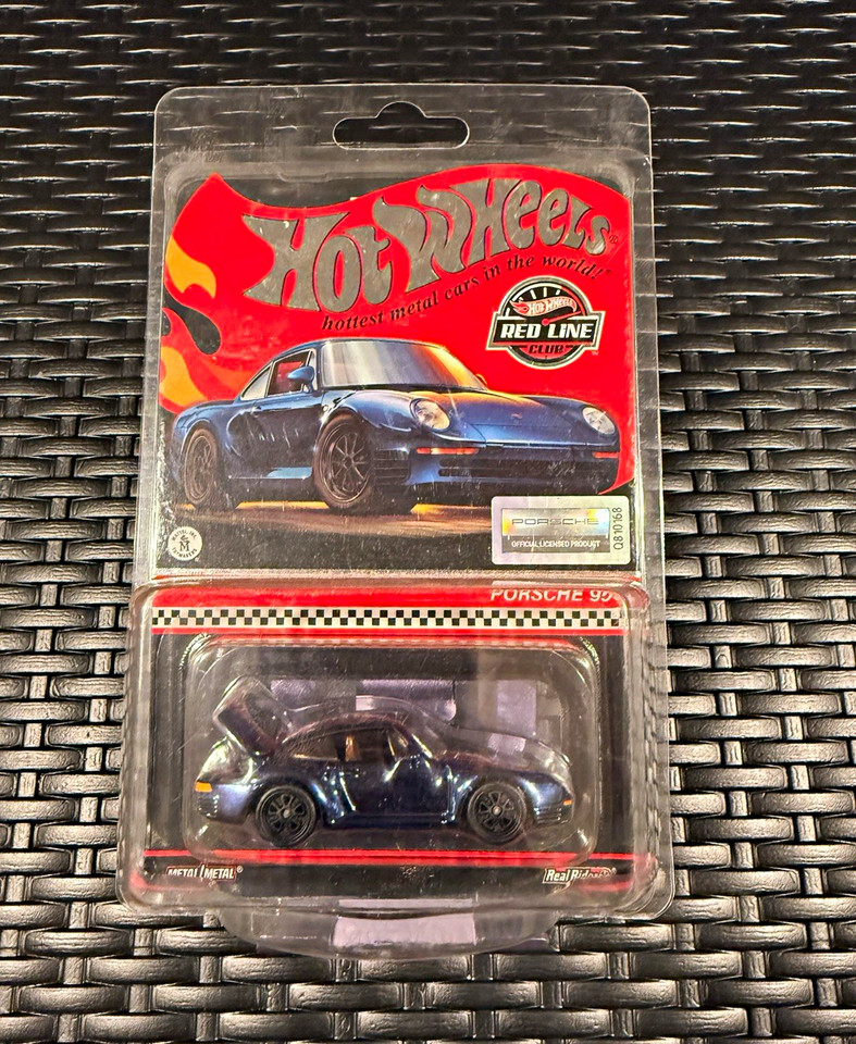 Line Shell Blue Hot Wheels Red Line Club Porsche 959 1:64 Diecast Car Blue Unopened RLC ...