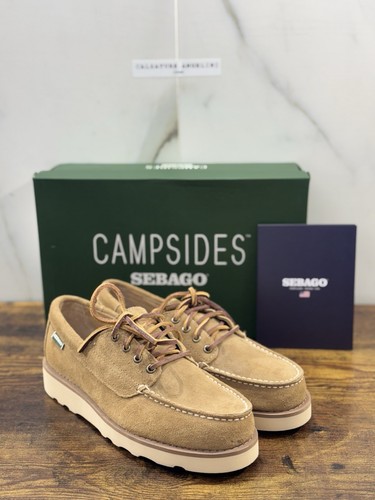 Sebago Askookfield Suede Beige Zapato Hombre Icono Sebago 45 - Imagen 14 de 24