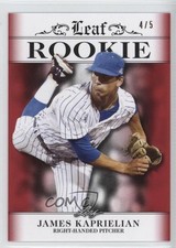 2016 Leaf Rookie II Red 4/5 James Kaprielian #R-10 q3g