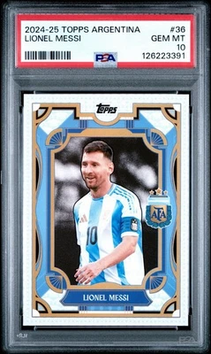 2024-25 Topps Argentina Team Set - Lionel Messi #36 for sale | eBay