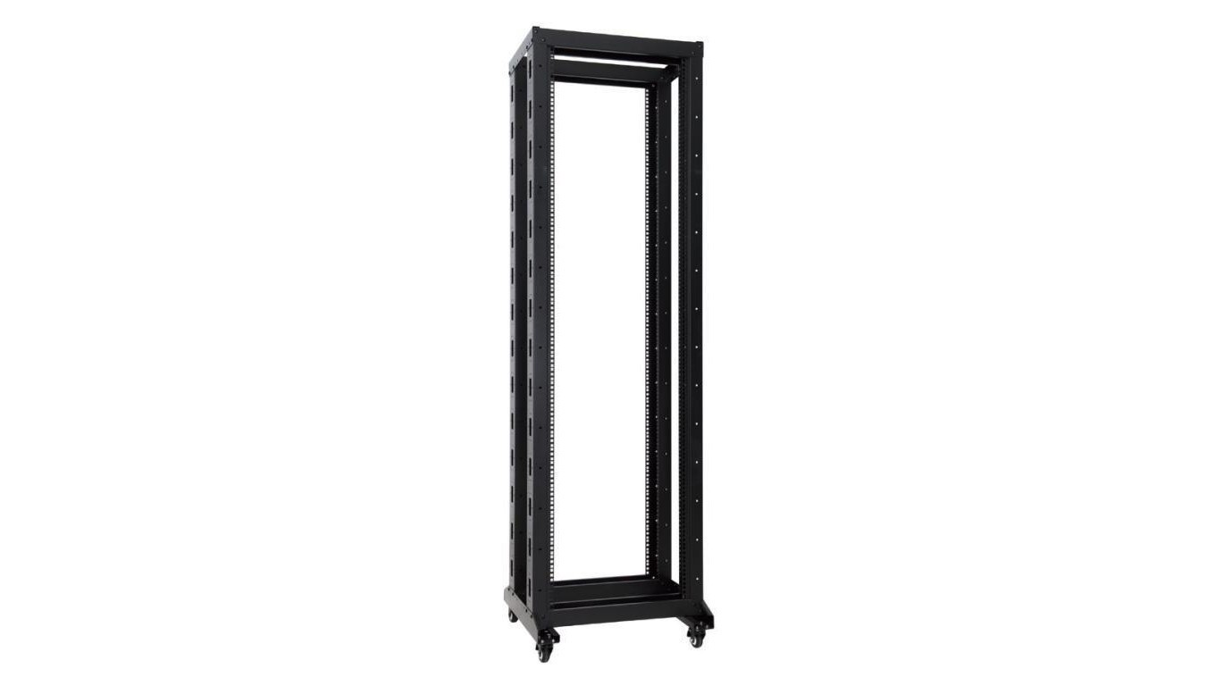 Floorstanding cabinet open rack 19 22U 600x800mm stand 21.0203
